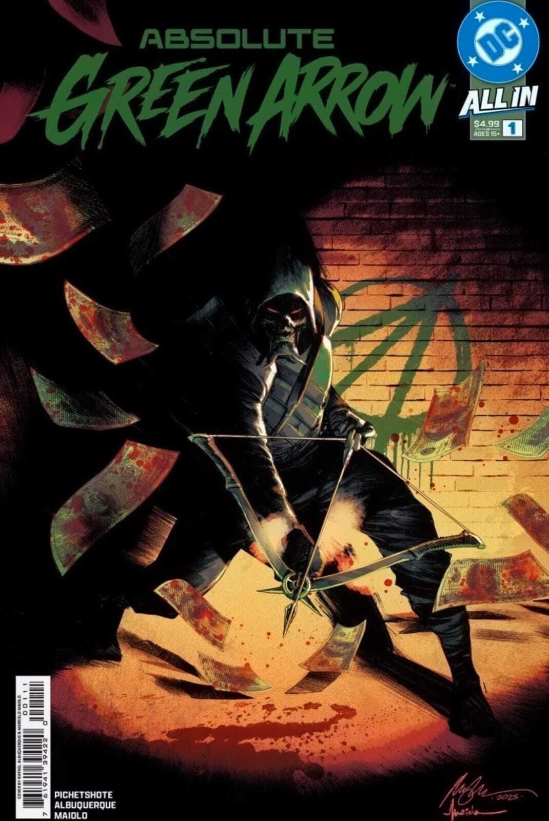 ABSOLUTE GREEN ARROW #1 CVR A RAFAEL ALBUQUERQUE 1ST PRINT